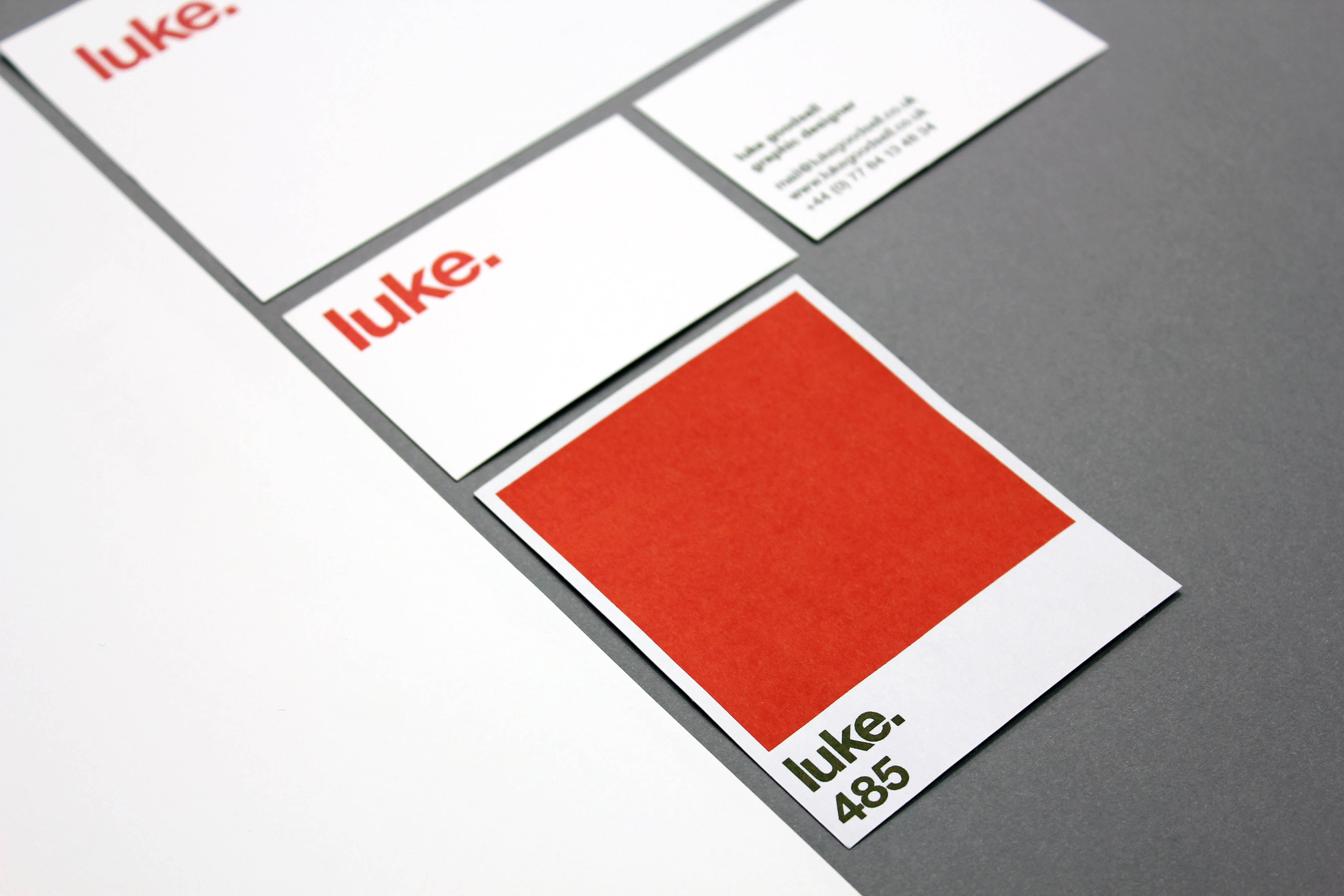 luke. stationery flat layout
